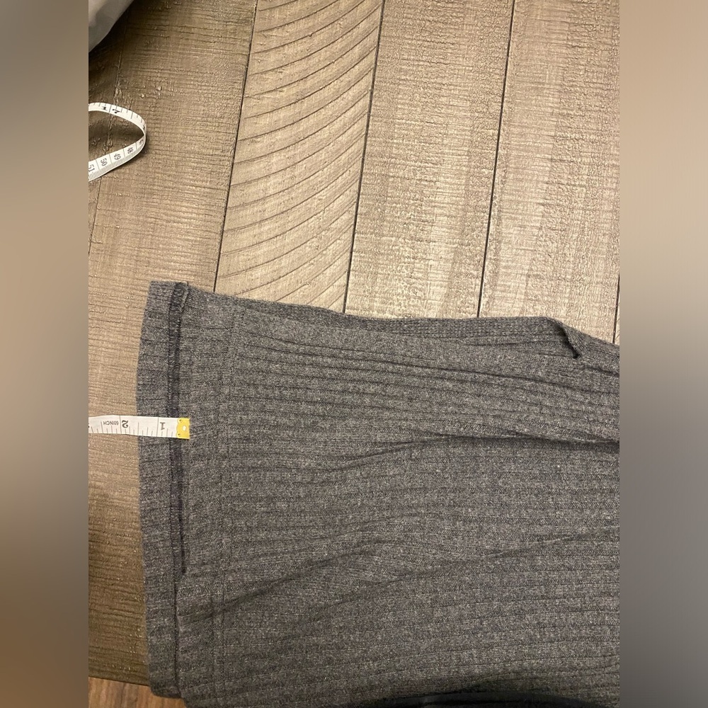 Eileen Fisher wool sleeveless v-neck sweater dress - Picture 7 of 8